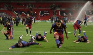 Britain Soccer Champions League Final - Ziarul National