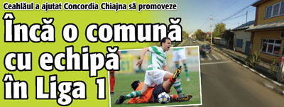 Ceahlaul a ajutat Concordia Chiajna sa promoveze