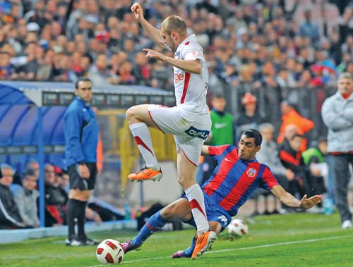 Steaua si Dinamo joaca diseara ultimul act al Cupei Romaniei