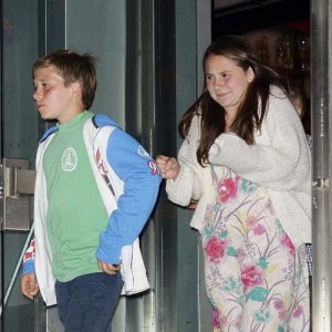 EXCLUSIVE... Little Brooklyn Beckham Goes On A Date At Boa! - Ziarul National