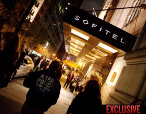 Politia din New York descinde la Hotelul Sofitel pe 14 mai