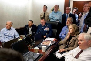 Uciderea lui Bin Laden: fotografia de la Casa Alba, trucata