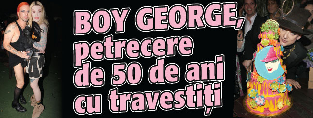 Boy George a schimbat prefixul cu un chef-monstru