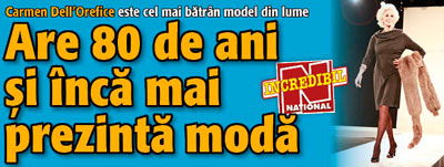 Are 80 de ani si inca mai prezinta moda