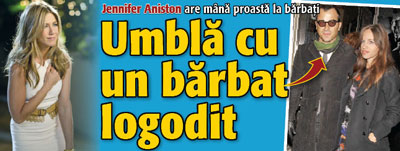 Jennifer Aniston  umbla cu un barbat logodit