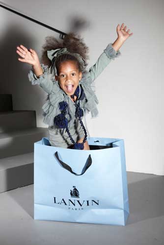 Prima colectie Lanvin pentru copiii rasfatati