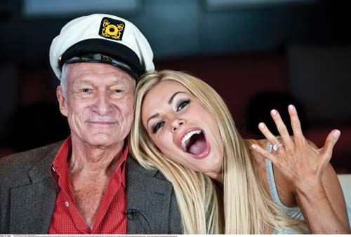 Hugh Hefner, parasit inainte de nunta