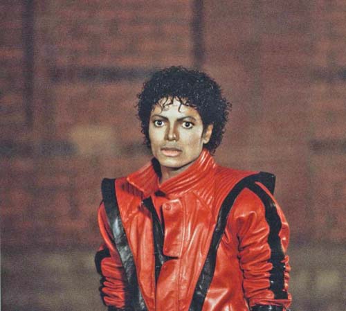 Jacheta purtata de Michael Jackson in  „Thriller”, de vanzare