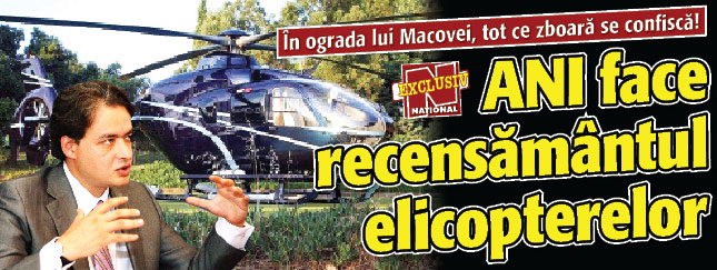 ANI face recensamantul elicopterelor
