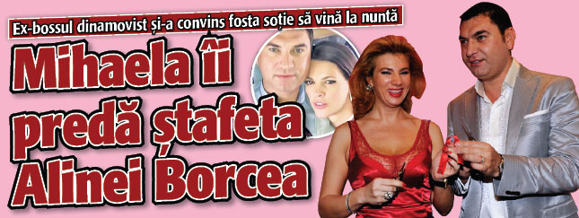 Mihaela ii preda stafeta Alinei Borcea