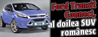Ford va produce al doilea SUV romanesc