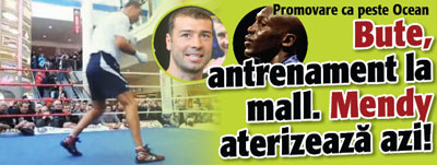 Bute – antrenament la mall. Mendy aterizeaza azi!