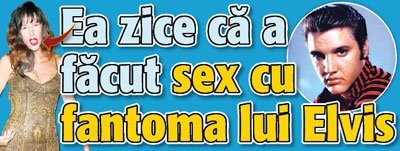 Actrita Paz de la Huerta zice ca a facut sex cu fantoma lui Elvis