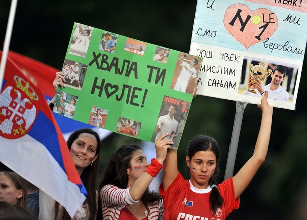 “Imparatul” Djokovic a blocat Belgradul