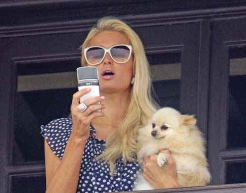Paris Hilton, poza la minut cu cel care o hartuia