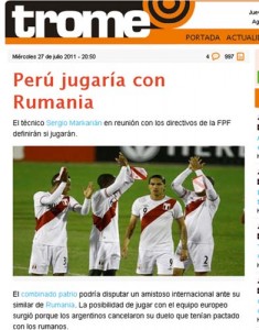 peru ziarul trome - Ziarul National