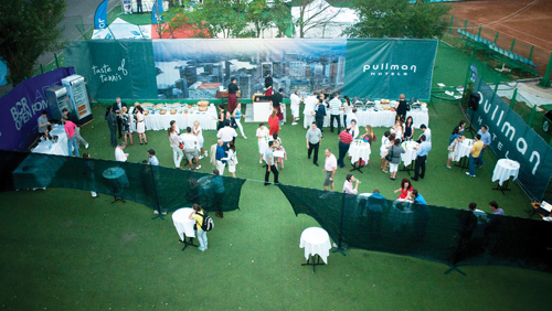 Pullman Bucharest World Trade Center, serviciu cu asi la BCR Open Ladies