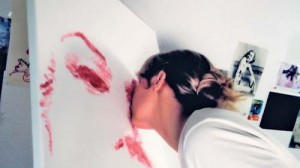Lippenstift-Kunst - Ziarul National