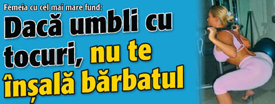 Femeia cu cel mai mare fund: „Daca umbli cu tocuri, nu te insala barbatul”