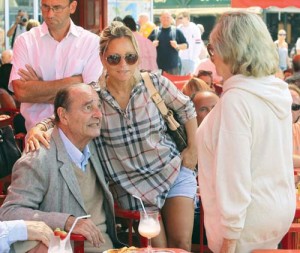 JACQUES CHIRAC VERITABLE STAR DE SAINT-TROPEZ AU GRAND DAM DE BE - Ziarul National