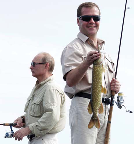 Stiuca lui Medvedev e mai mare