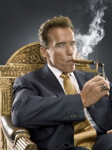 schwarzenegger tigari - Ziarul National