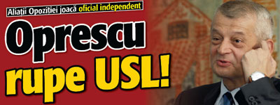 Oprescu rupe USL