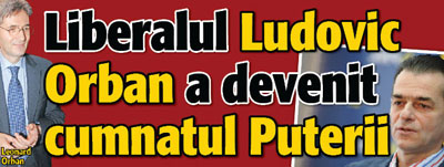 Liberalul Ludovic Orban a devenit cumnatul Puterii