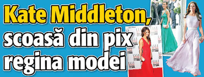 Kate Middleton scoasa din pix „Regina Modei”