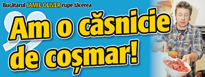 Bucatarul Jamie Oliver rupe tacerea: “Am o casnicie de cosmar!”