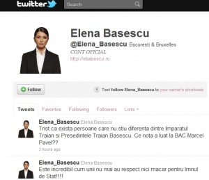 elena basescu twitter - Ziarul National