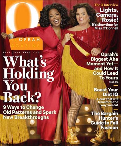 Rosie O’Donnell, suparata ca au slabit-o doar pe Oprah