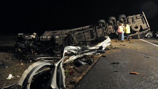 ACCIDENT IN UNGARIA: Soferul de TIR nu ar fi adormit la volan