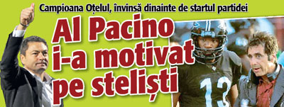 Al Pacino i-a motivat pe stelisti