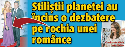 Stilistii planetei au incins dezbatere pe rochia unei romance