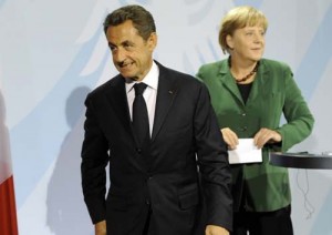 Angela Merkel, Nicolas Sarkozy - Ziarul National