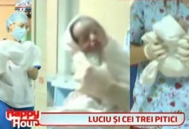 tripleti luciu primele fotografii - Ziarul National