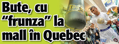 Bute, cu „frunza” la mall in Quebec