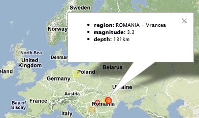 UPDATE Cutremure in Vrancea, joi dimineata