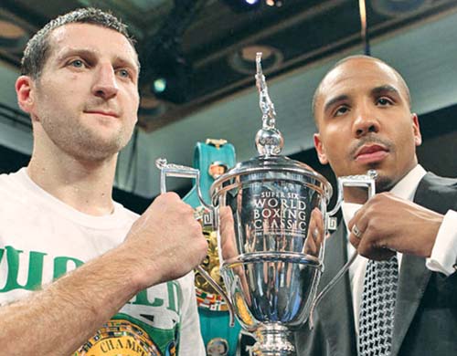 Froch nu-i poate face fata, Ward ar fi in dificultate