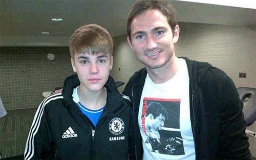 Bieber l-a inselat pe Messi cu Lampard