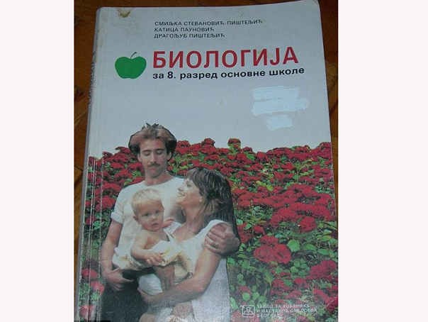 Nicolas Cage, pe coperta unui manual de biologie pentru clasa a VIII-a din Serbia