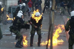 proteste grecia - Ziarul National