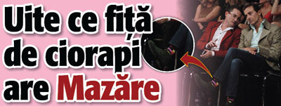 Uite ce fita de ciorapi are Mazare
