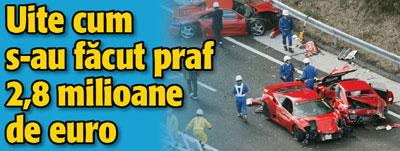 Uite cum s-au facut praf  2,8 milioane de euro!