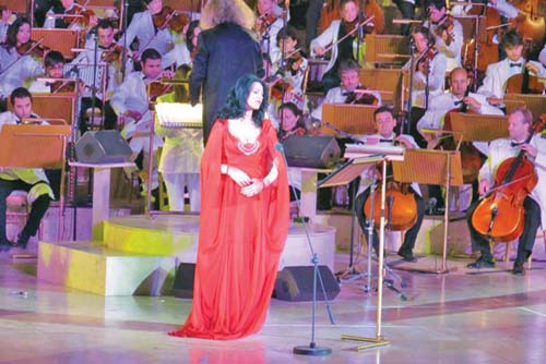Angela Gheorghiu si Roberto Alagna si-au cantat dragostea in Qatar