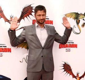 Gerard Butler, America Ferrera and Craig Ferguson at "How To Train your Dragon" in LA - Ziarul National