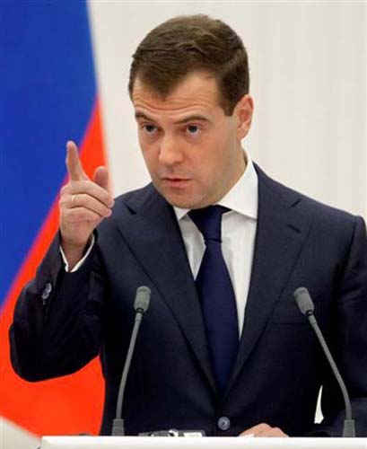 Medvedev declanseaza un nou Razboi Rece
