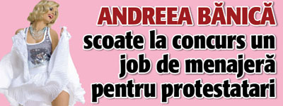 Andreea Banica: “Sunt foarte multi puturosi in tara asta”