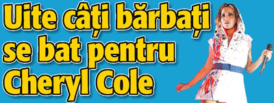 Uite cati barbati se bat pentru Cheryl Cole